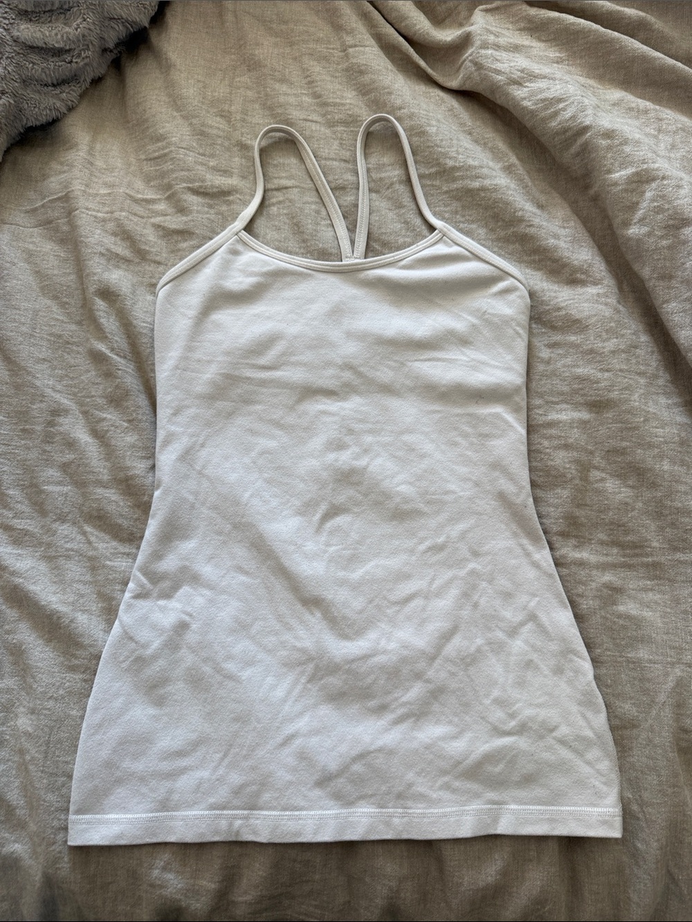 Lululemon Power Y Racer Back Tank White